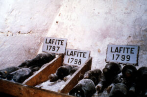 Historic Lafite fine wines in bordeaux