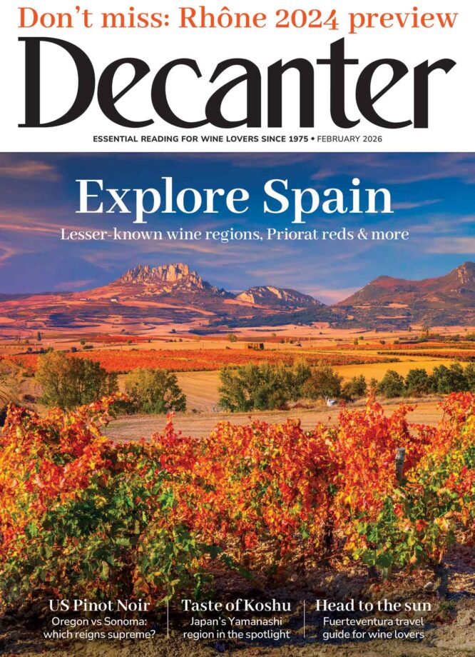 Decanter magazine February 2026