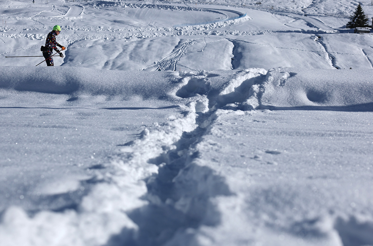 Cross country skiing prior to the Milano Cortina 2026 Winter Olympics GettyImages-2259406276