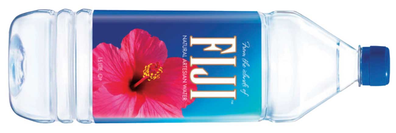 Bottle of Fiji water