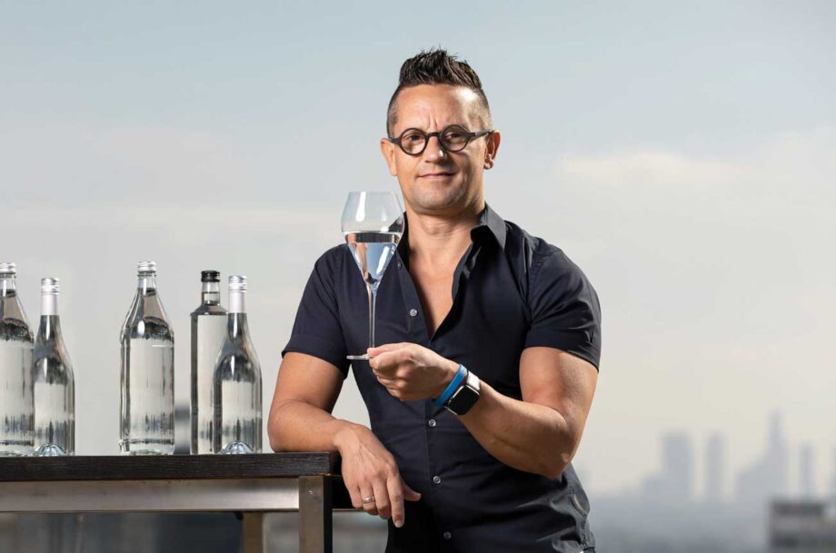 water sommelier Martin Riese