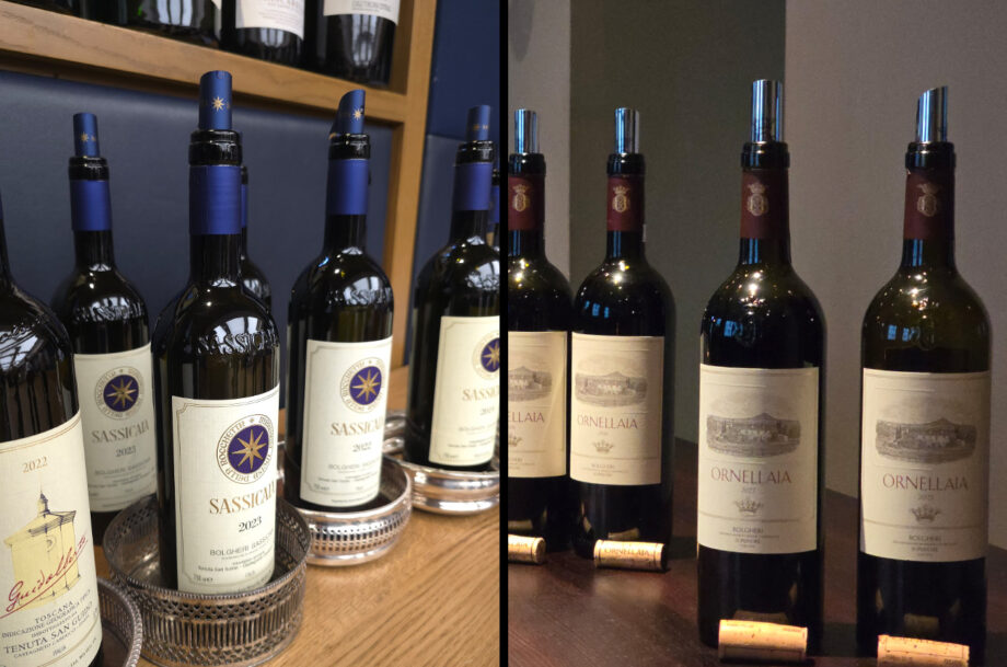 Sassicaia Ornellaia Bolgheri 2023 launches