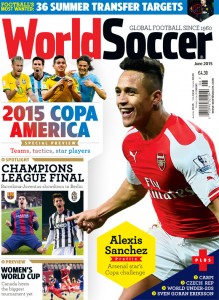 World Soccer June 2015 cover