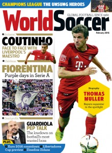 World Soccer magazine cover