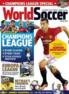 World Soccer October 2016