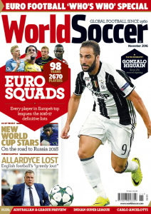 World Soccer November 2016