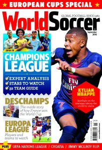 World Soccer September 2018