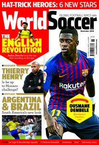 World Soccer November 2018