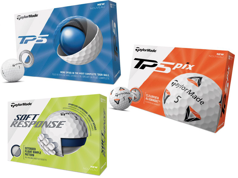 TaylorMade Ball Range 2020 The latest TaylorMade balls