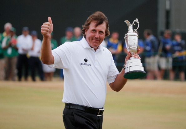 Open Championship 2014: 2013 Winner Phil Mickelson - Golf Monthly