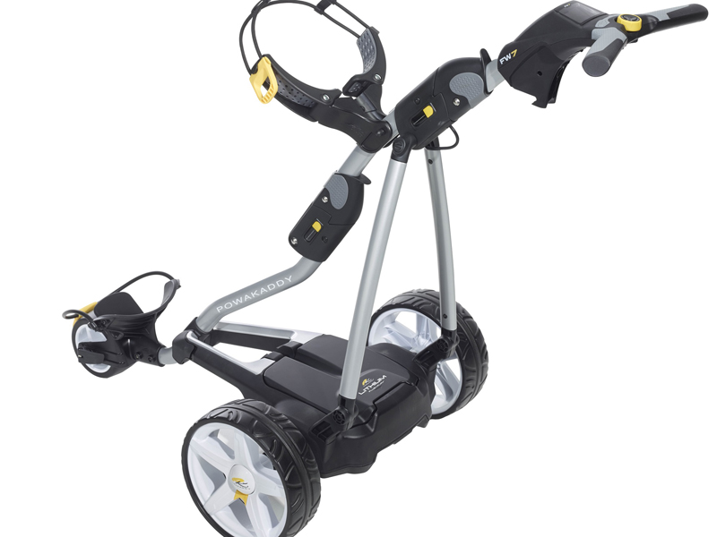 Powakaddy FW7 electric trolley review Golf Monthly