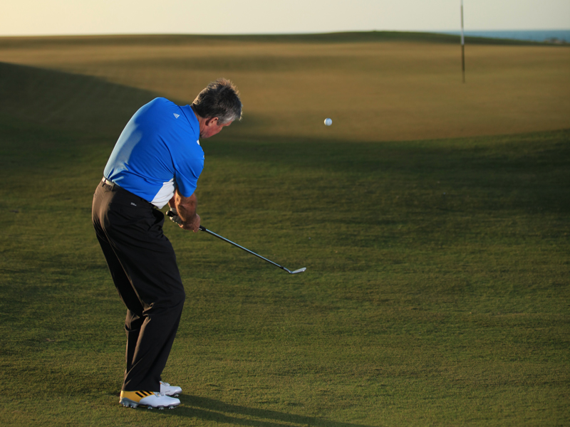 Stop duffing chips video Golf Monthly