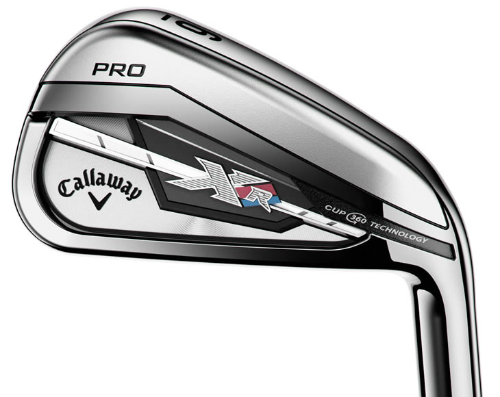 Callaway's XR Pro is a shallow cavity designed to appeal to better players