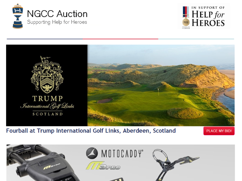 2015 National Golf Club Challenge auction now live Golf Monthly