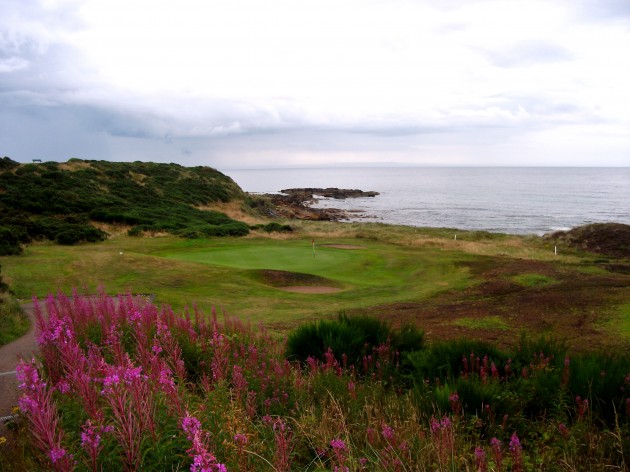 The par-3 12th at Hopeman is a real favourite of 1999 Open champion, Paul Lawrie