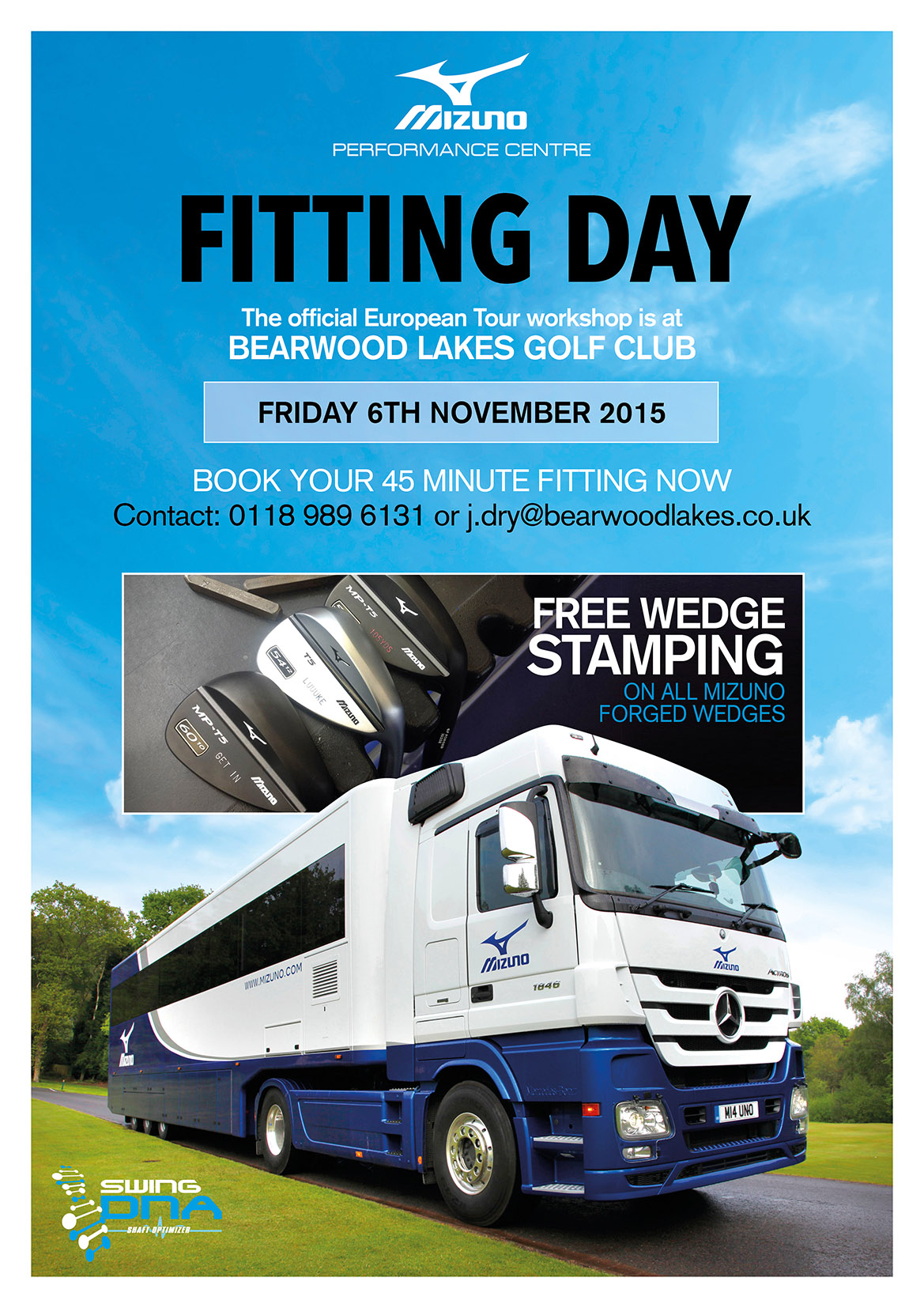 mizuno golf fitting days