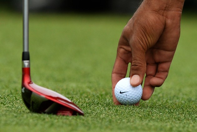 golf ball and driver 