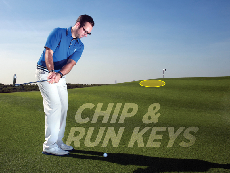 Chip and run technique explained Golf Monthly