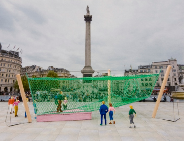 Crazy Golf Trafalgar Square