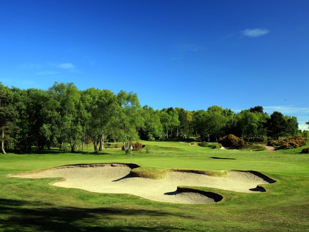 9th green at Moortown