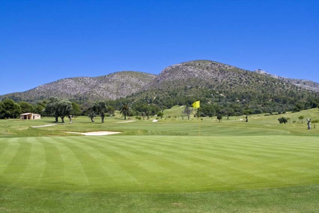 Part of the mountain backdrop at the scenic Alcanada Golf Club