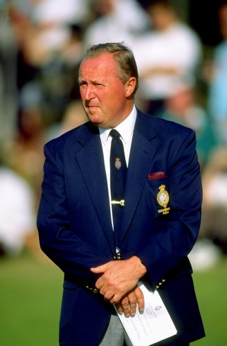 Sir Michael Bonallack when R&A secretary