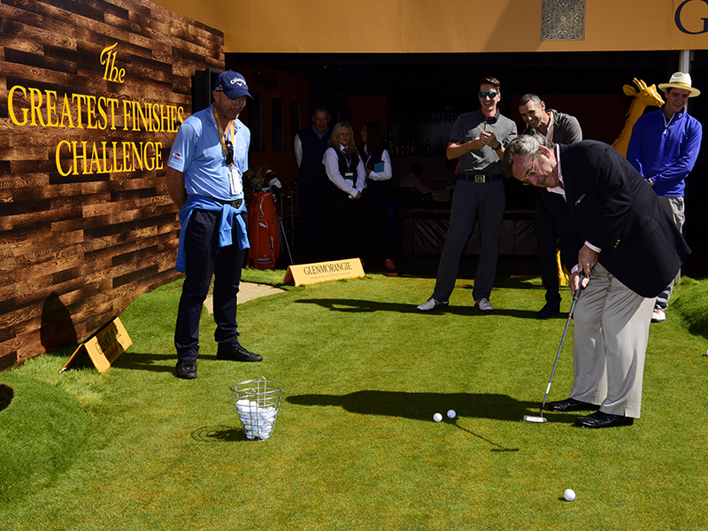 Glenmorangie putting challenge