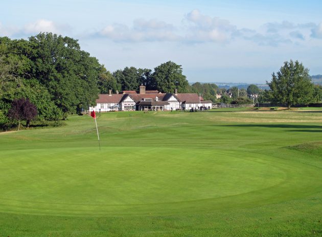 The opening par 3 calls for a well-struck shot