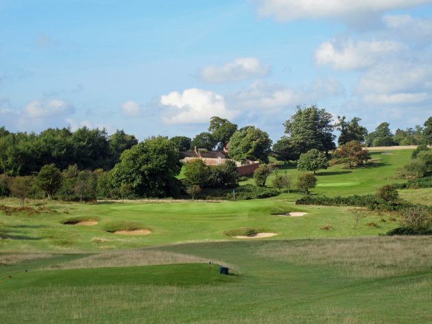 Hole 12 - the toughest par-3 at Knole Park