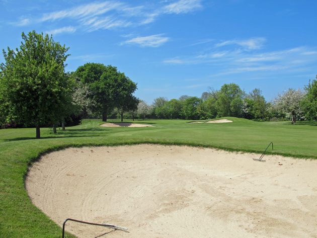 The 11th is the shortest par 5 on La Mer