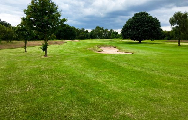 ... one of the shorter par 4s at Selby