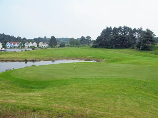 Sixteen is just a drive and a pitch, but don’t be long off the tee or short on the approach