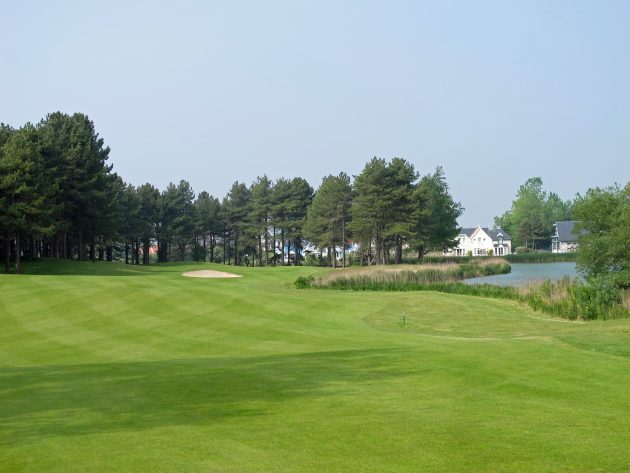 The final hole makes for an appropriately strong finish to a very strong course