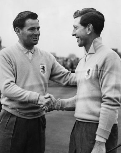 Dai Rees and Ken Bousfield