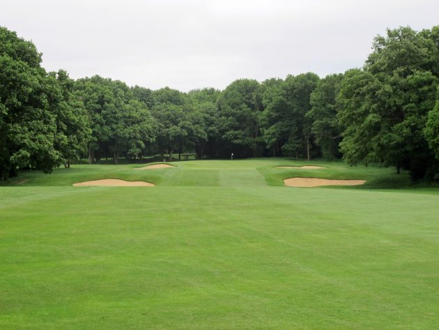 Stoke Index one, the dogleg par-4 5th plays its full 464 yards
