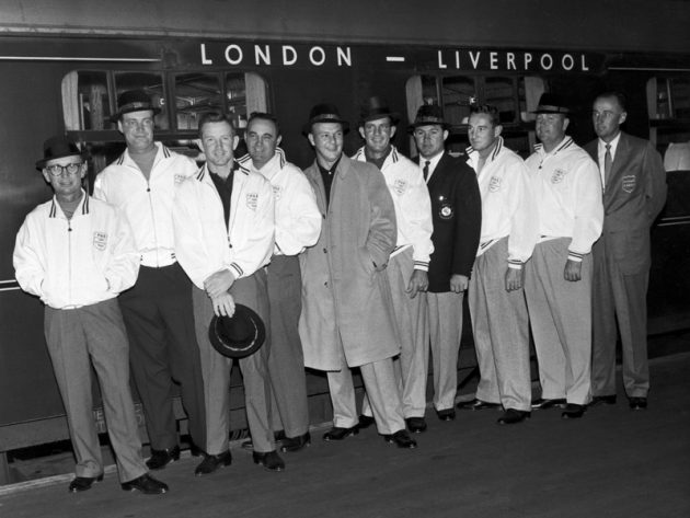 Arnold Palmer and US Ryder Cup team 1961