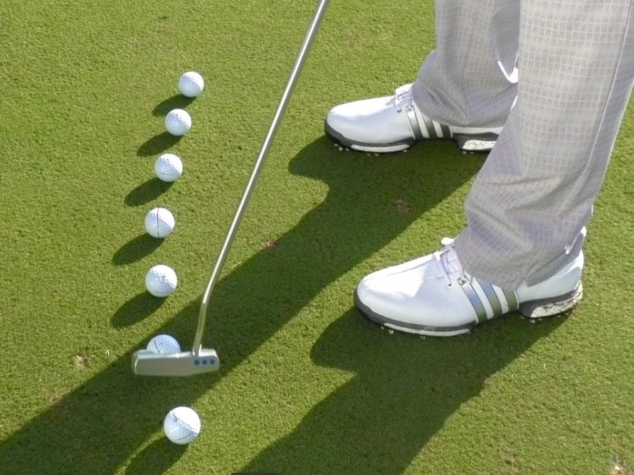Putting Arc Drill Golf Monthly Top 25 Coach Putting Tip