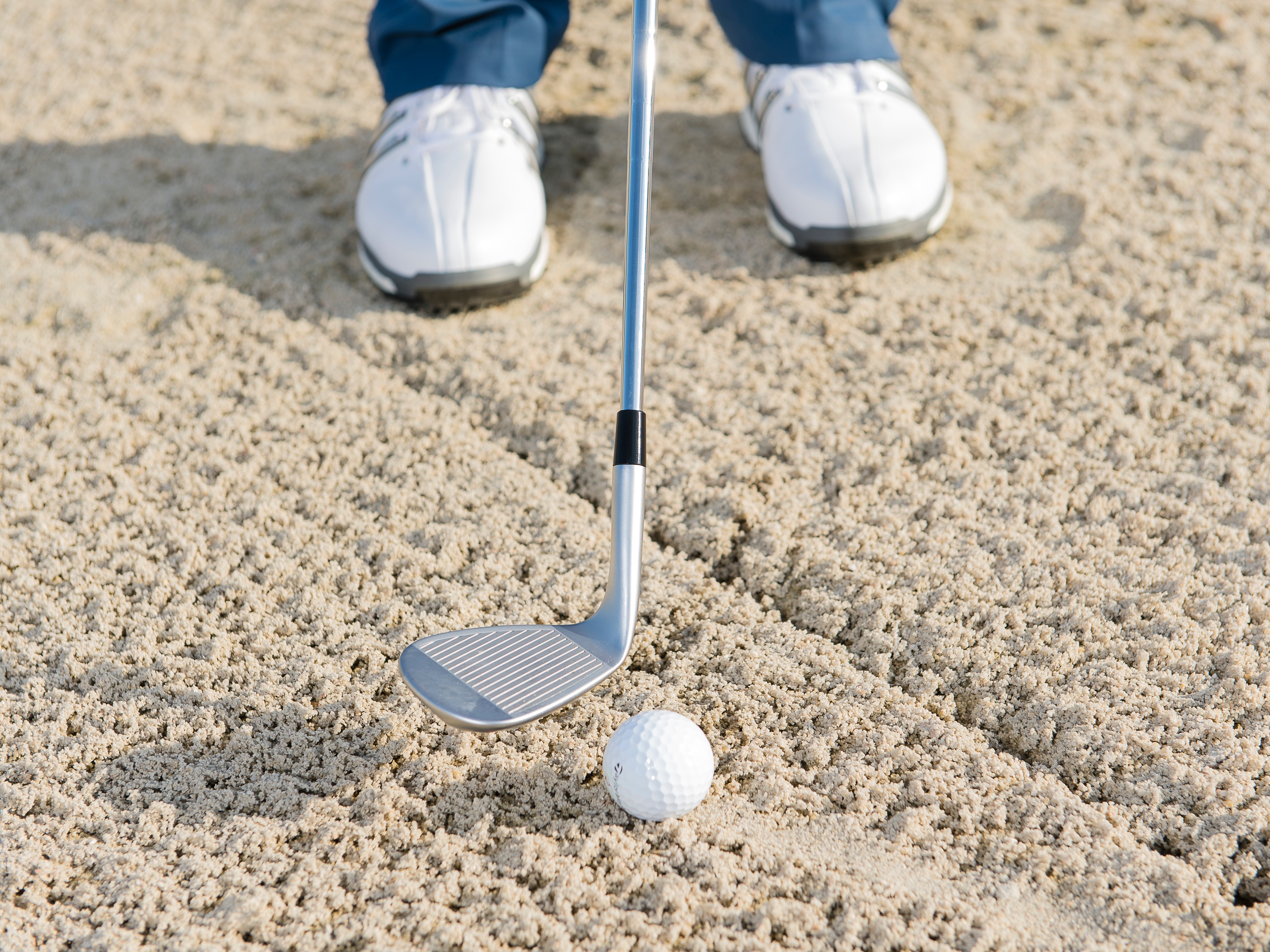 Tee Peg Bunker Drill For Golf