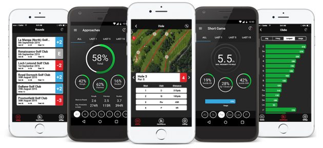 Shot Scope Android and iOS Apps web