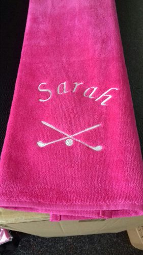 Personalised golf towel, Best Golf Gifts For Daughters 2017