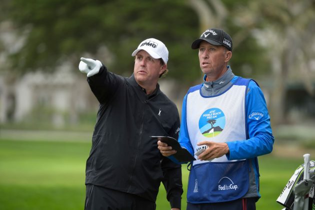 'Bones' Mackay Caddying for Justin Thomas at Sony Open