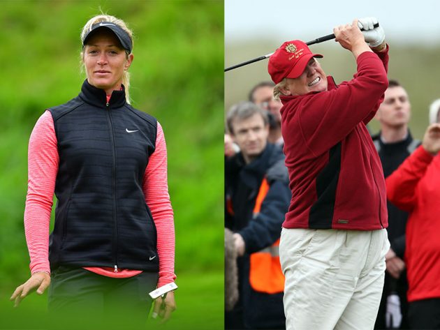 Suzann Pettersen President Trump Cheats Like Hell On Golf Course