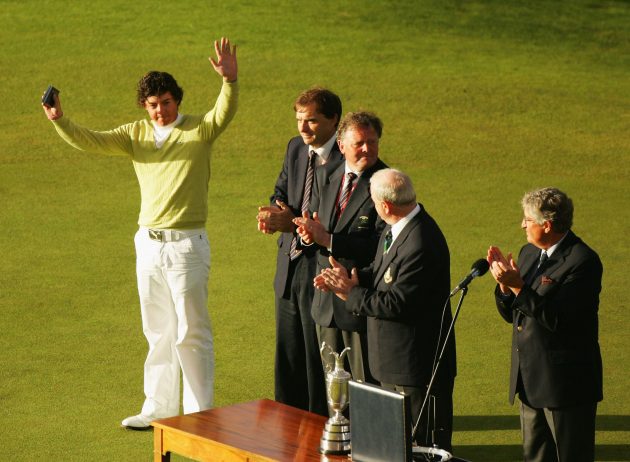 Silver Medal Winner Rory McIIroy at 136th Open Championship