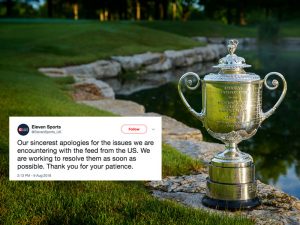 Social Media Reacts To Eleven Sports USPGA Championship Coverage