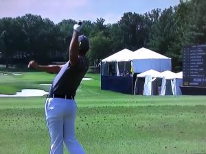 WATCH: Rory McIlroy Shanks It Into Scoreboard On Range