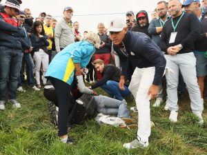 Woman Hospitalised After Wayward Koepka Drive At Ryder Cup