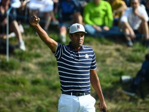 WATCH: Lucky Break Helps Finau/Koepka Beat Rose/Rahm