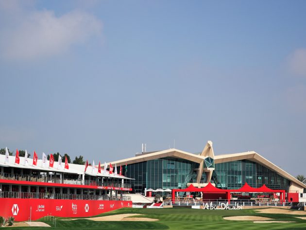 Abu Dhabi GC's iconic falcon-shaped clubhouse