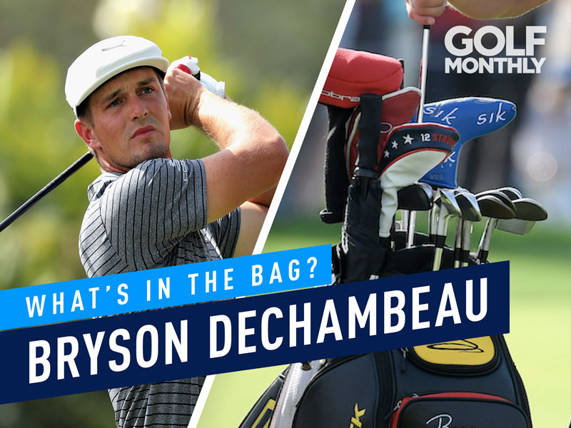 bryson dechambeau what's in the bag
