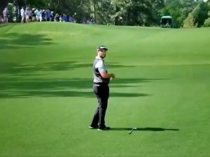 WATCH: Jon Rahm Shanks It From Middle Of Fairway